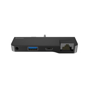 هاب 4 پورت بیسوس Baseus MultiFunctional HUB Adapter CAHUB-FG01 مناسب برای Surface Go