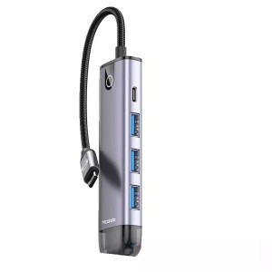 هاب 5 پورت Type C مک دودو Mcdodo HU-7750 5 in 1 USB-C HUB USB3.0 HDMI 4K