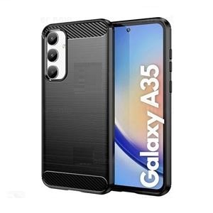قاب فیبر کربنی سامسونگ Samsung Galaxy A35 Rugged Armor Fiber Carbon