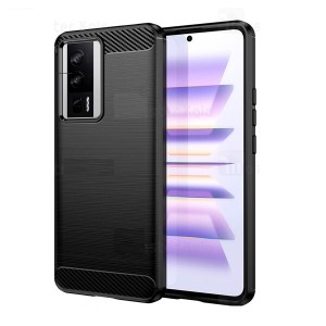 قاب فیبر کربنی شیائومی Xiaomi Poco F5 Pro / Redmi K60 Rugged Armor Fiber Carbon