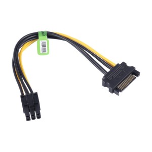 کابل تبدیل برق Roya SATA to 6-Pin
