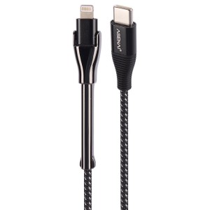 کابل تبدیل فست شارژ Asenai AC-004-PD Type-C To Lightning PD 20W 1m
