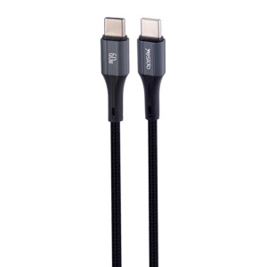 کابل تبدیل فست شارژ Yesido CA96 Type-C To Type-C PD 60W 1.2m