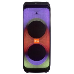 اسپیکر چمدانی بلوتوثی رم و فلش خور Biva Box party 1200W + میکروفون
