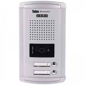 پنل آیفون تصویری تابا الکترونیک 2 واحدی TVP-1840