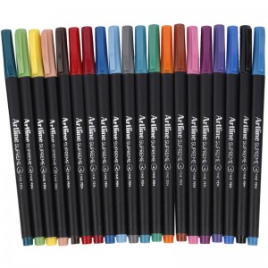روان نویس آرت لاین رنگی Artline EPFS-20020W 0.4mm بسته 20 عددی