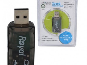 کارت صدا ROYAL USB 5.1 RS501