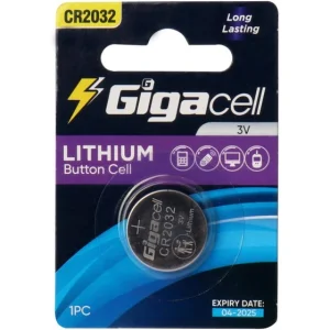باتری سکه ای تک عددی GIGACELL 2032