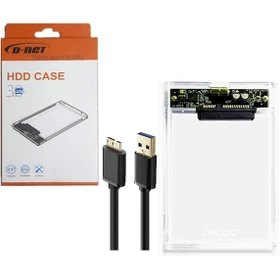باکس هارد اکسترنال شیشه ای DNET 2.5 U3