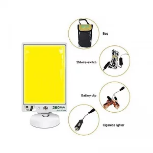 چراغ مسافرتی فندکی خودرو 360 Light مدل TM-12 COB