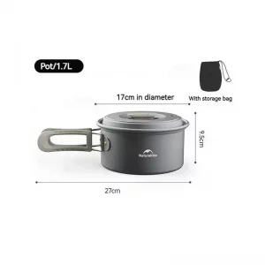 ست ظروف کمپینگ نیچرهایک مدل  CNK2450CF010