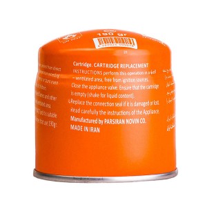 کپسول یک بار مصرف کمپرگاز 190 گرمی
