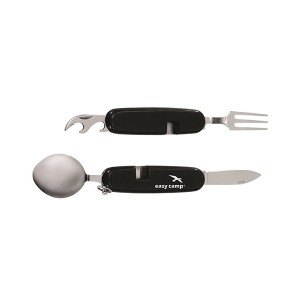 ست قاشق و چنگال ایزی کمپ مدل Folding Cutlery