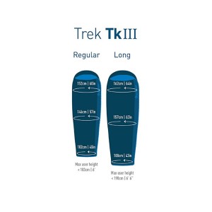 کیسه خواب 2 نفره سی تو سامیت مدل Trek TkIII Down Regular