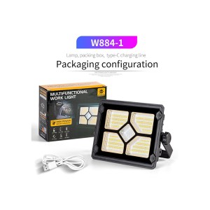 پروژکتور مسافرتی خورشیدی مدل W-884-1