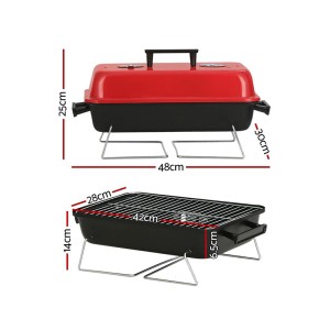 باربیکیو مسافرتی تاشو گریل دار Barbecue