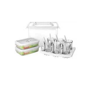 ست چای خوری 6 نفره هوم کت مدل Delnar-3498