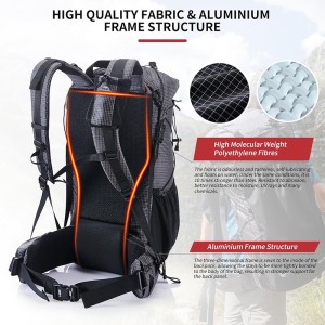 کوله پشتی کوهنوردی نیچرهایک 40+5 لیتر مدل NH20BB113