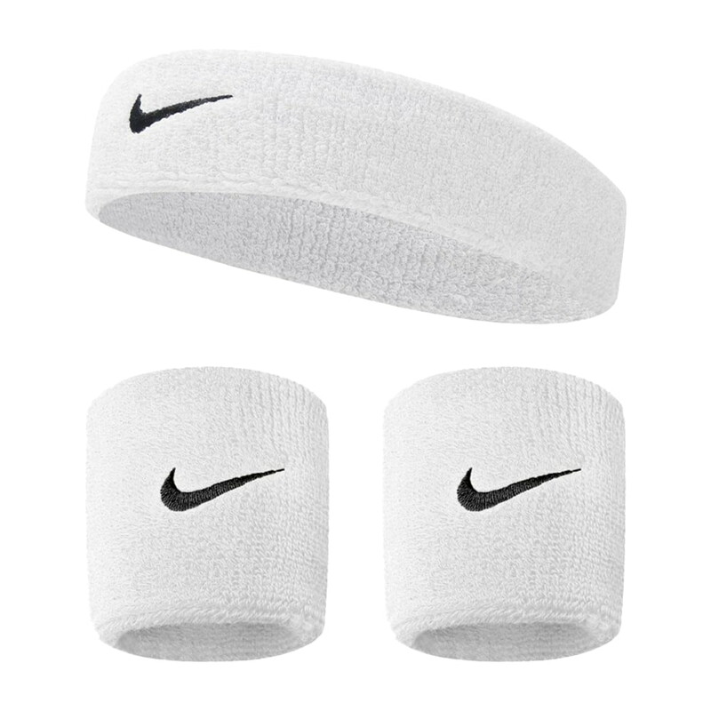 ست مچ بند و هدبند حوله ای نایکی مدل NIKE -NS5975.01 | سفید