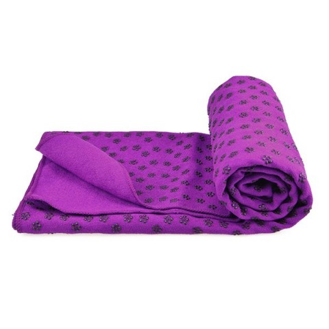 زیرانداز یوگا حوله ای مدل YOGA Mat رنگ بنفش