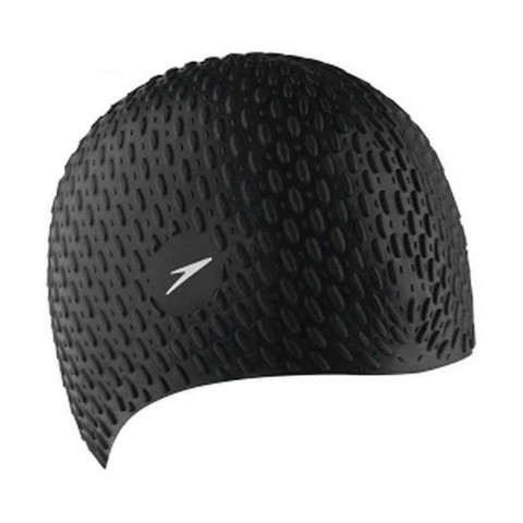 کلاه شنای اسپیدو مدل SILICONE CAP رنگ مشکی