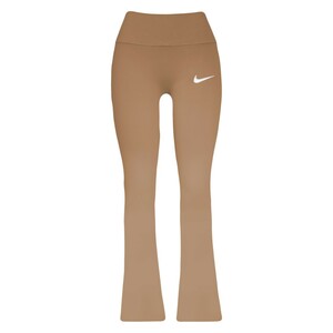 لگ زنانه واید دمپای سیملس نایکی مدل NIKE WOMEN,S LEGINGS HG-256.01 | قهوه ای