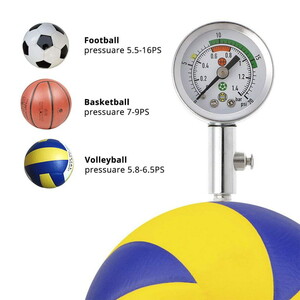 فشارسنج باد توپ مدل EF-1080-C | BAROMETER |  استیل | اورجینال