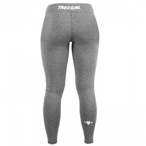 ست نیم تنه و لگ ورزشی زنانه ترک ویر مدل Gray Strong 18