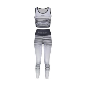 ست نیم تنه و لگینگ ورزشی زنانه Reebok کد Z444