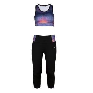 ست نیم تنه و لگینگ ورزشی زنانه NIKE کد D555