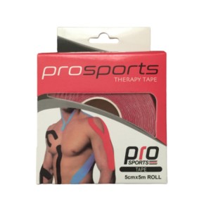 نوار چسب کینزیولوژی تیپ اورجینال برند PRO رنگ قرمز