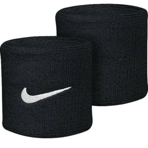 مچ بند نایکی مدل Swoosh بسته دو عددی رنگ مشکی