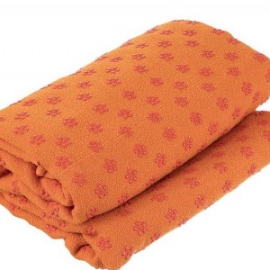 زیرانداز یوگا حوله ای مدل YOGA Mat رنگ نارنجی