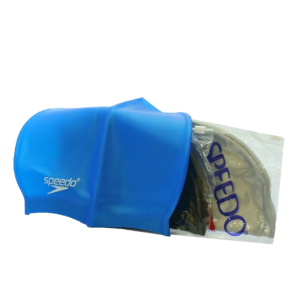 کلاه شنا سیلیکونی Speedo رنگ آبی