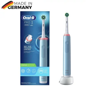 مسواک برقی اورال بی مدل PRO3 3000 آبی