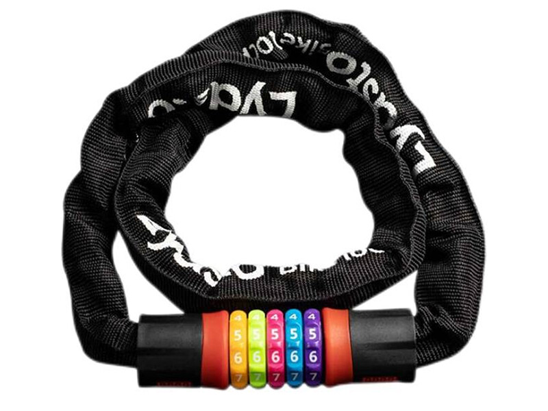 قفل رمزدار دوچرخه رنگین کمانی شیائومی Xiaomi Youpin Lydsto Rainbow Lock Digital Chain Rope Bicycle