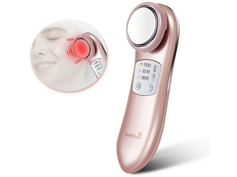 دستگاه ماساژ و ترمیم کننده پوست صورت Xiaomi Wellskins lon Cleaning Beauty Instrument