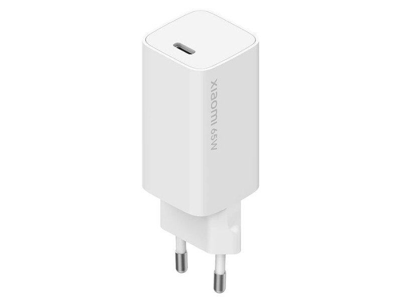 آداپتور تایپ سی فست شارژ 65 وات شیائومی Xiaomi AD65GEU 65W Fast Charger With Gan Tech