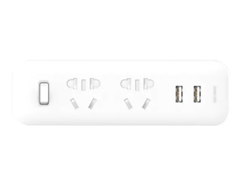 چند راهی شیائومی 2 سوکت و 2 یو اس بی Xiaomi Power Strip Socket Portable Plug Adapter