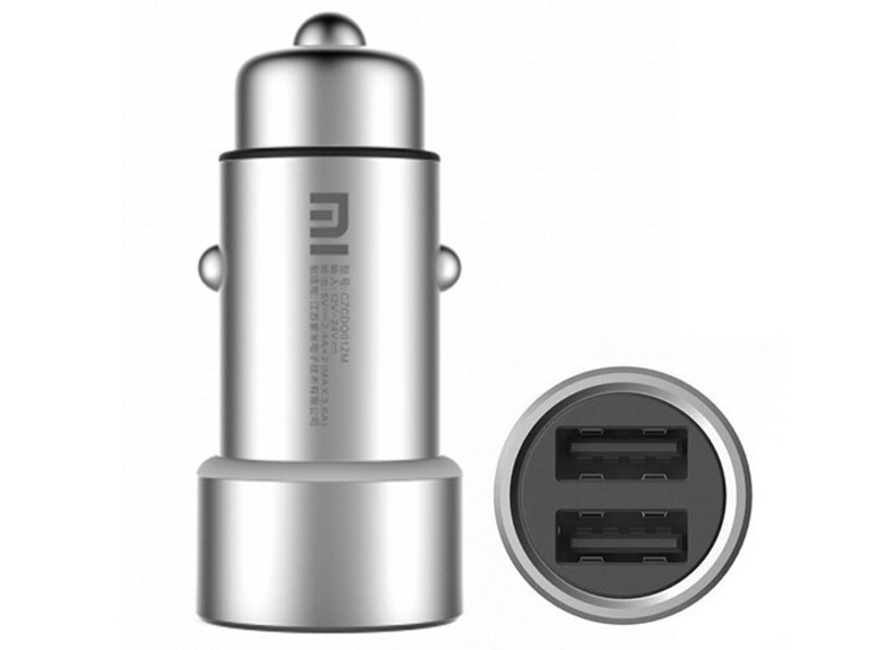 شارژر فندکی دو پورت شیائومی Xiaomi Car Charger Metal Style