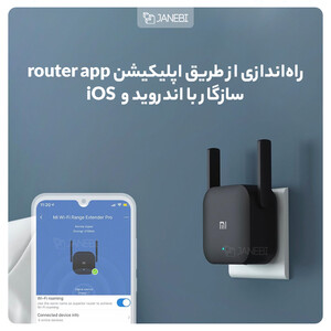 تقویت کننده وای فای پرو شیائومی Xiaomi Powerline WiFi Pro Amplifier R03