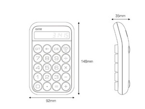 ماشین حساب شیائومی Xiaomi Lofree Calculator EH113P