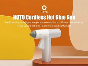 دستگاه چسب حرارتی شارژی شیائومی Xiaomi Hoto Cordless Mini Stand-Up Hot Glue Gun QWRJQ001