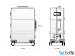 چمدان هوشمند 20 اینچ شیائومی Xiaomi RunMi 90 Points Smart Suitcase