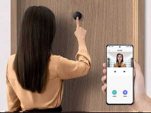 خرید زنگ تصویری شیائومی Xiaomi  LSC-M1S smart cat eye 1s video doorbell