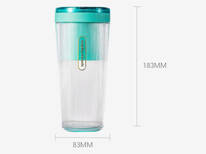 خرید بلندر قابل حمل شیائومی Xiaomi youpin MORPHY RICHARDS Portable juicing cup MR9800 juice cup blender mini