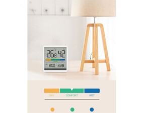 دماسنج و رطوبت سنج دیجیتالی شیائومی Xiaomi MIIIW Temperature and Humidity Clock NK5253