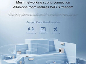 روتر بی سیم دوبانده شیائومی Xiaomi Redmi AX3000 WIFI6 Dual-Band Router