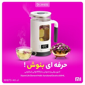 کتری برقی و دمنوش ساز 600 واتی شیائومی Xiaomi Life Element Multi-functional Electric 600ML