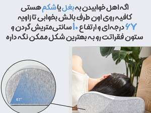 قیمت بالش طبی شیائومی Xiaomi Mijia MJYZ018H Neck Memory Pillow